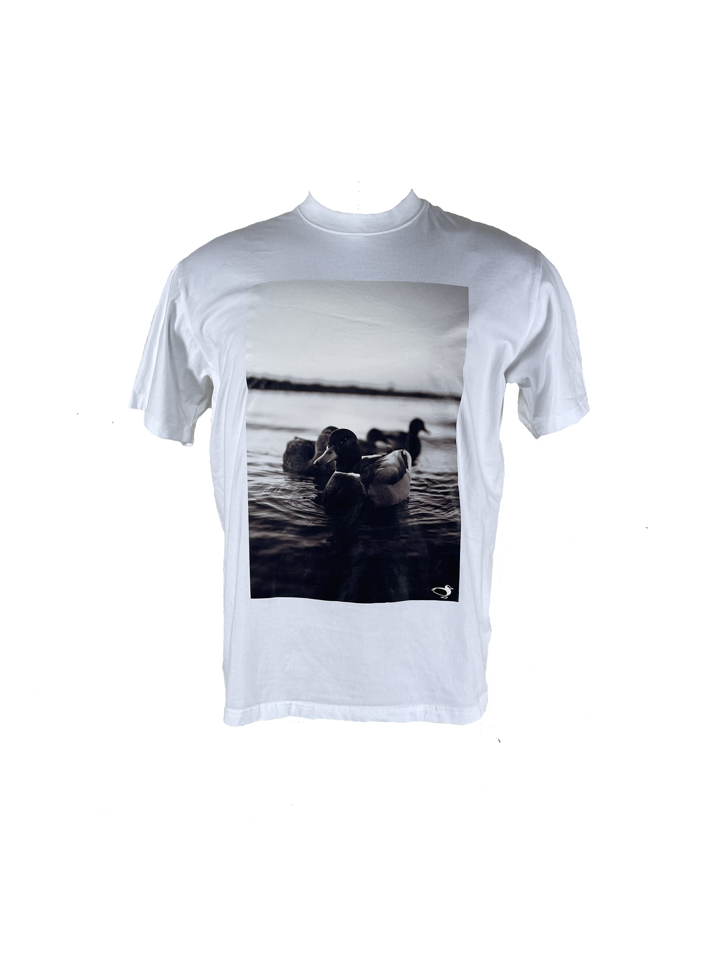 Swimming Duck White T-Shirt